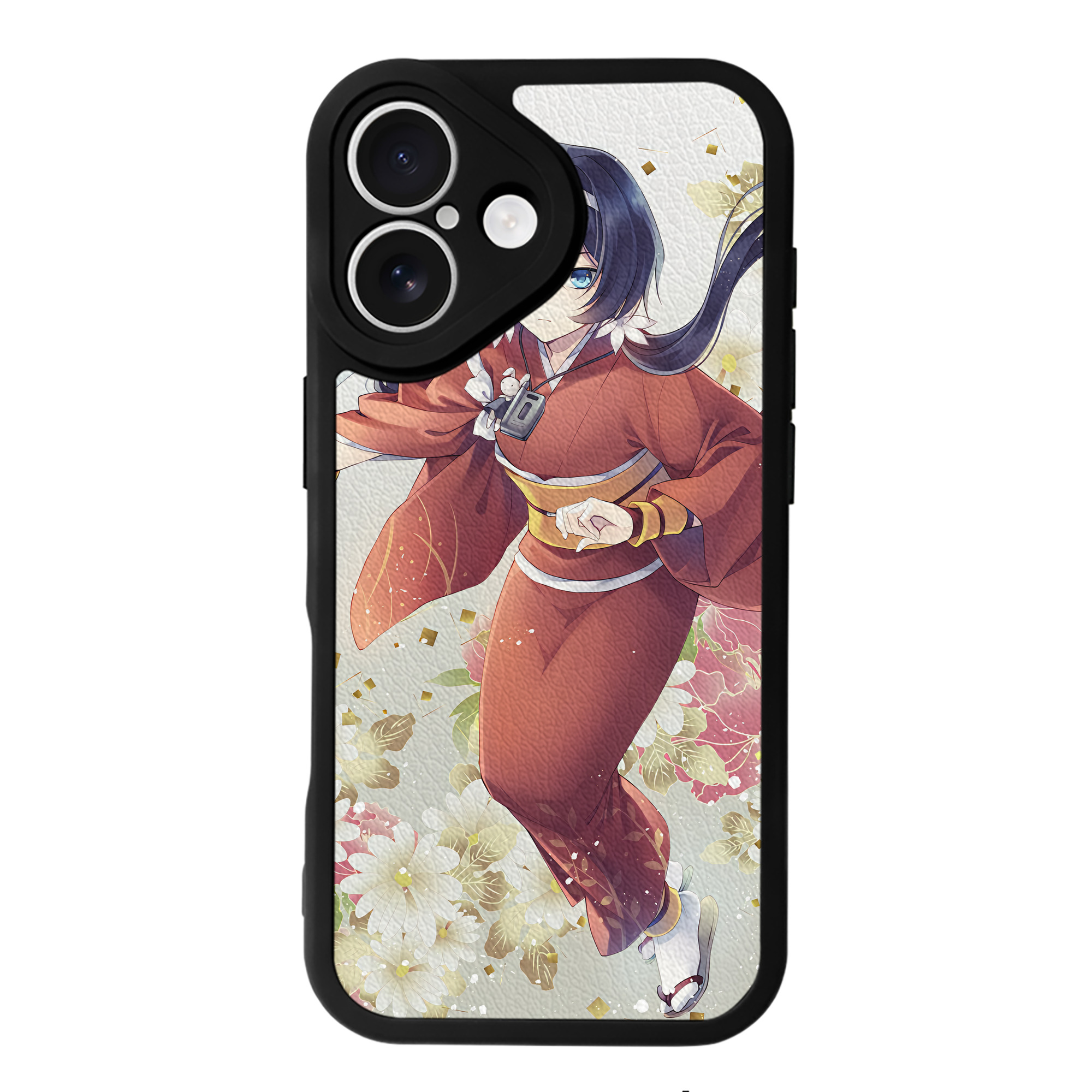 （画像用） 文豪ストレイドッグス Bungo Stray Dogs 【iPhone 16シリーズ対応】シリコンスマホケース（レザー調） 材質：シリコン